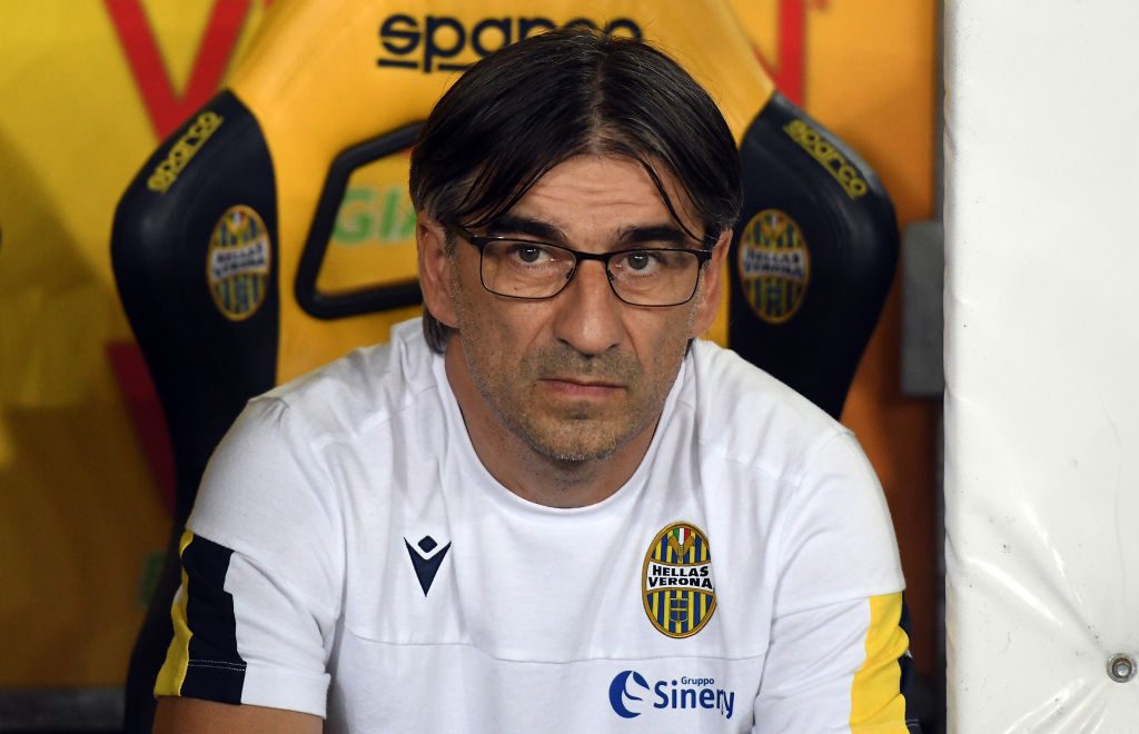 Verona, Juric in conferenza stampa