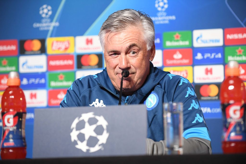 Conferenza Ancelotti Napoli