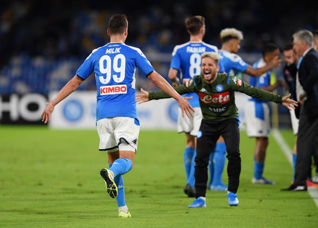 Milik Mertens SSC Napoli