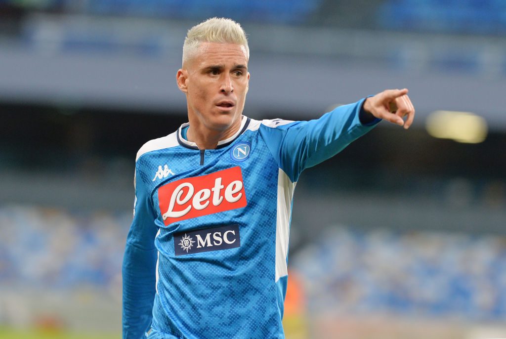 Callejon, il pressing del Valencia