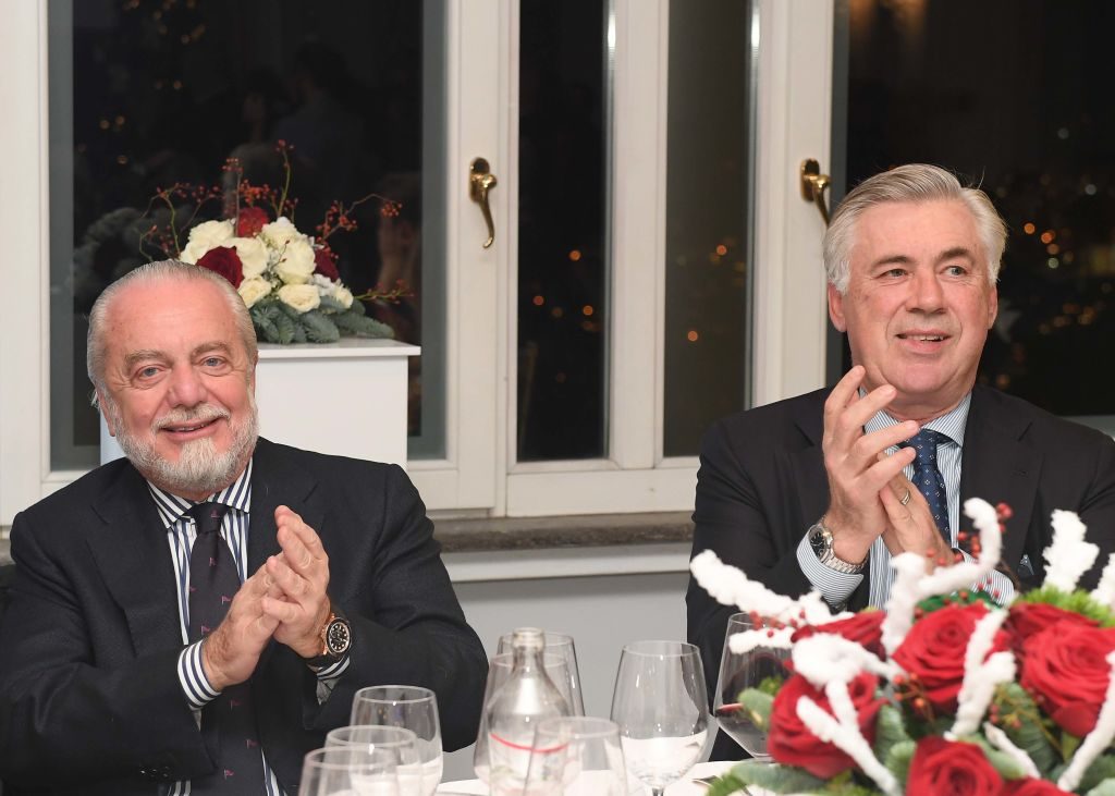 De Laurentiis, la scelta Ancelotti