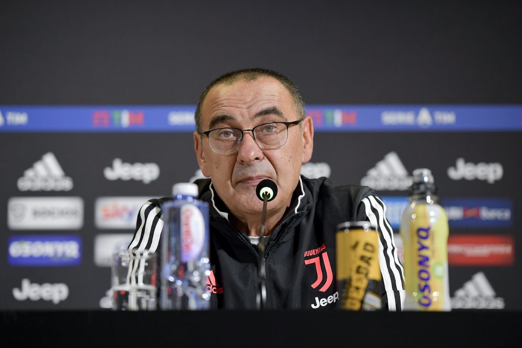 Juventus, Sarri domani in conferenza