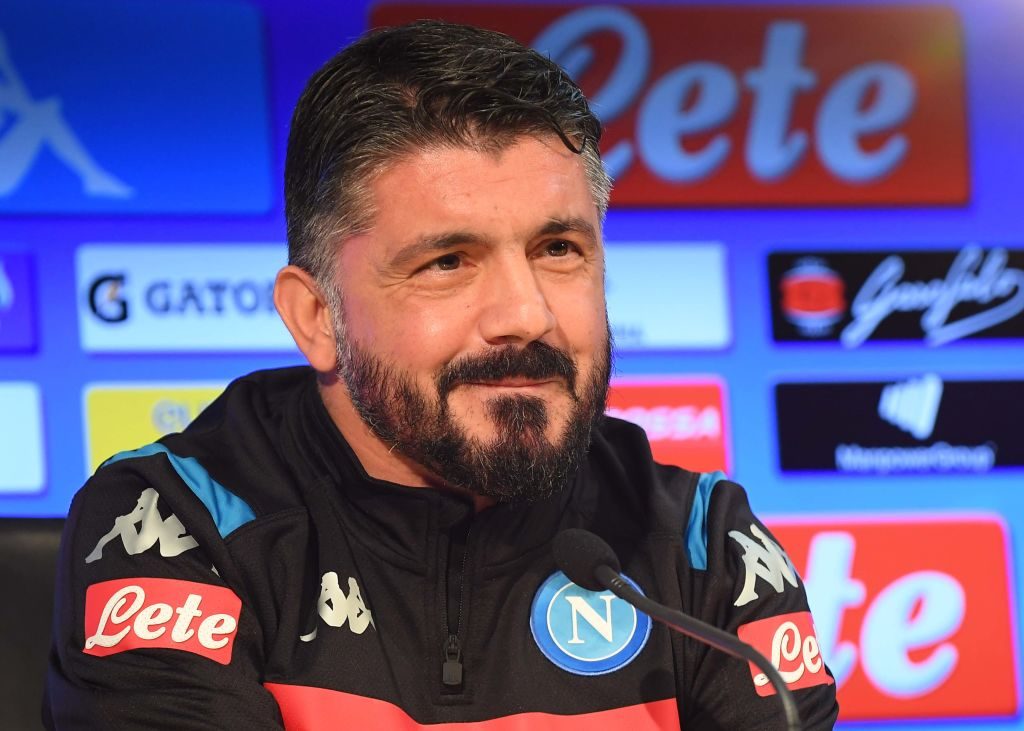 Gattuso Barcellona Napoli conferenza