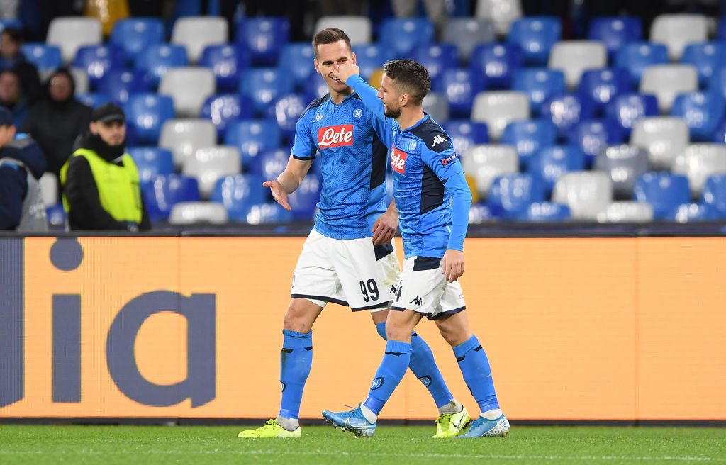 Mertens Milik Napoli Gattuso