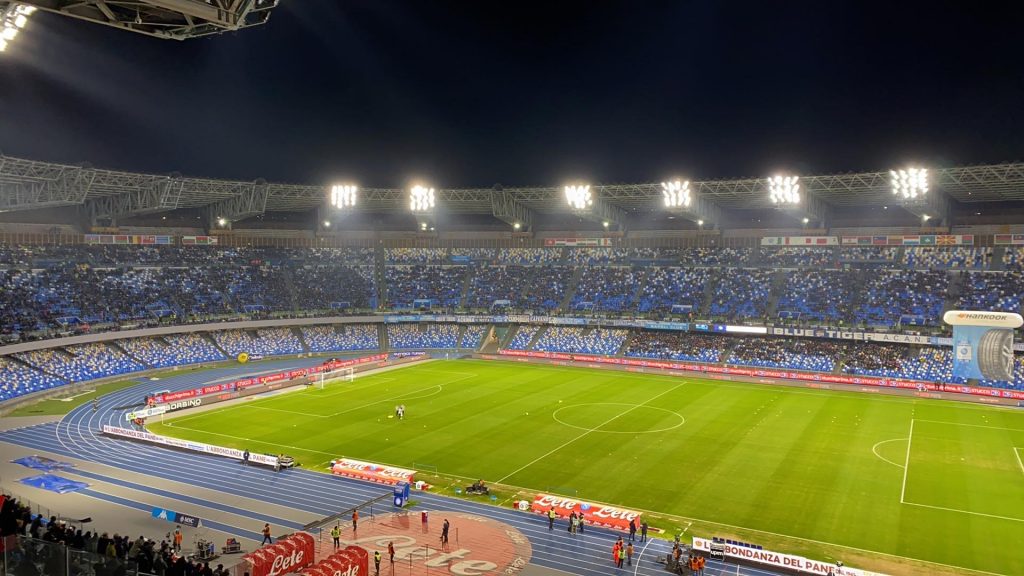 Napoli Lecce, San Paolo Coppa Italia, Napoli Lazio