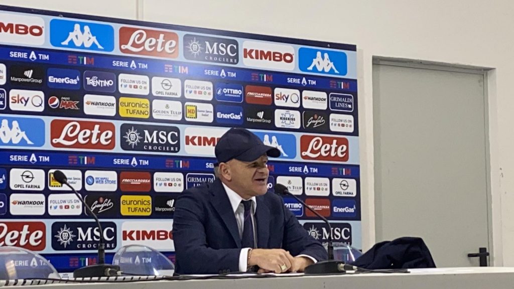 Iachini conferenza Napoli-Fiorentina