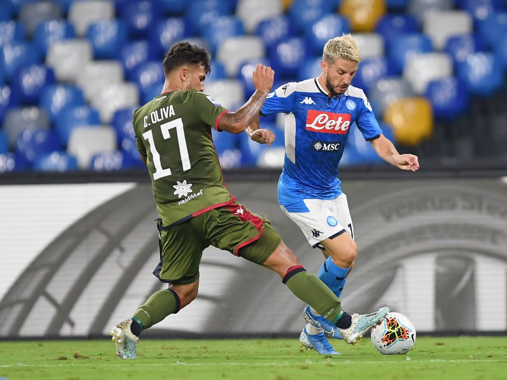Mertens Cagliari Napoli