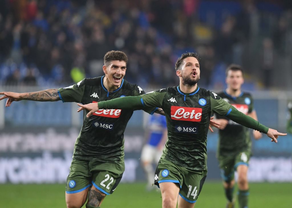 Bizzotto brescia napoli Mertens