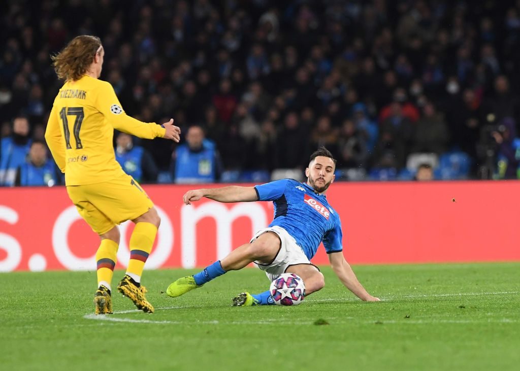 Manolas, l'infortunio