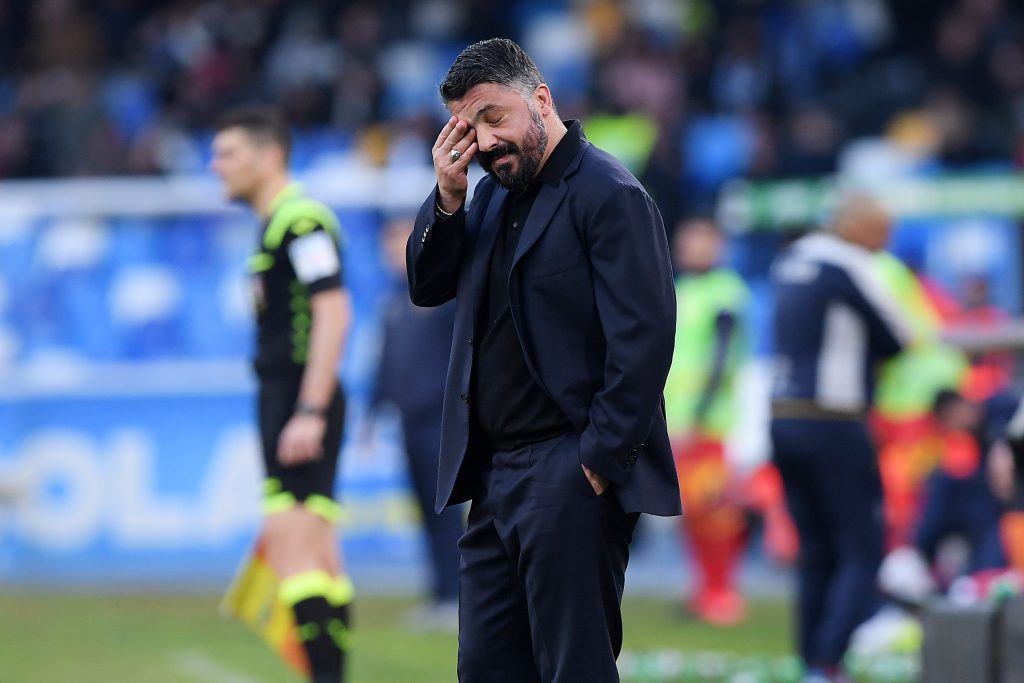 Napoli, le ultime di formazione