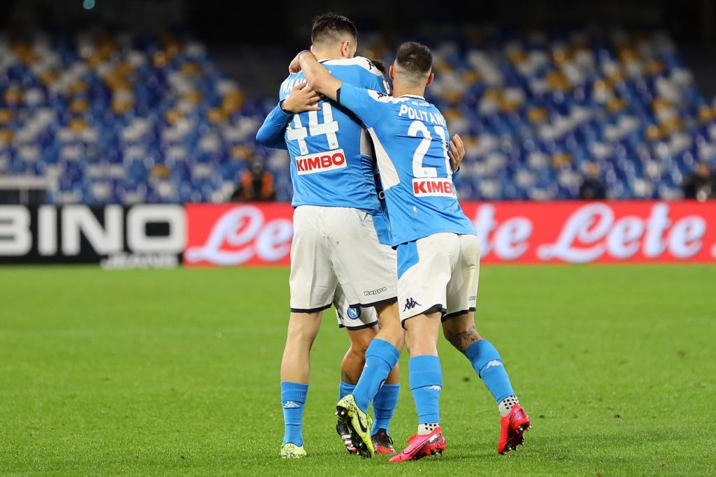 Napoli Torino, i dati Opta