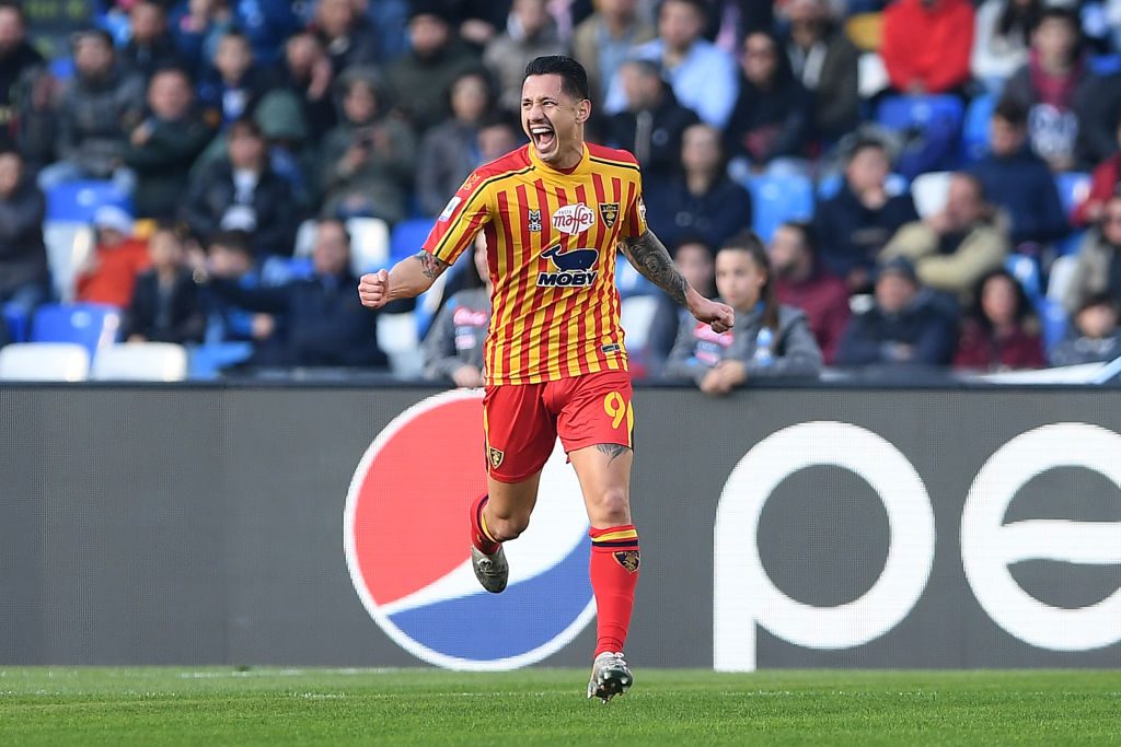 Lecce, le parole di Lapadula sul Napoli