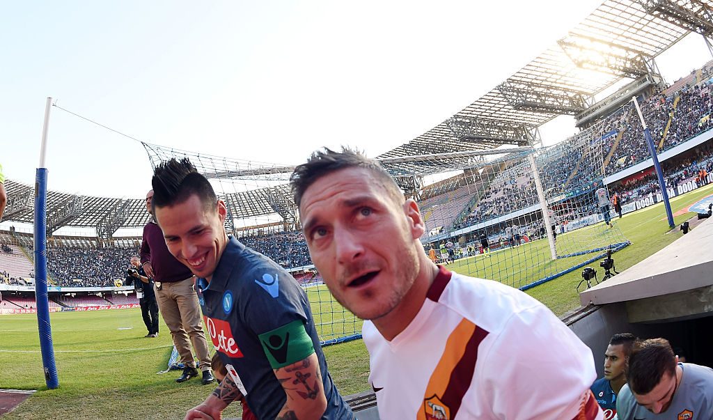 SSC Napoli v AS Roma - Serie A
