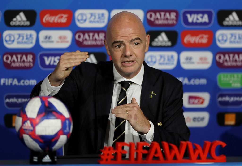 Fifa infantino mondiali 2022