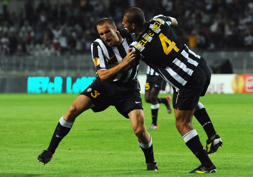 Felipe Melo e Giorgio Chiellini