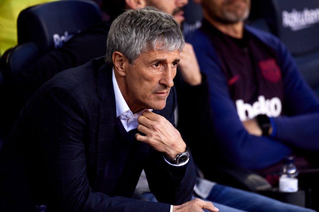 Brcellona Napoli Setien