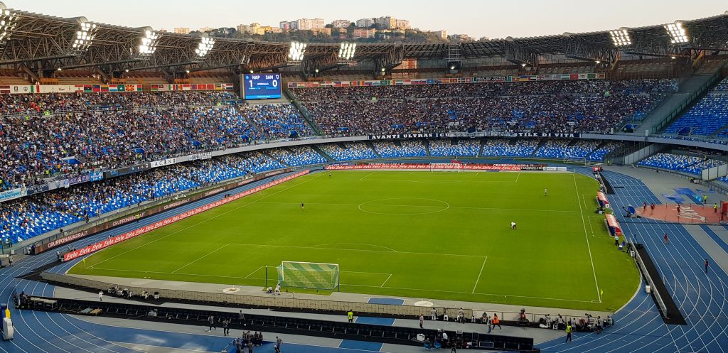 San Paolo tifosi figc di lello