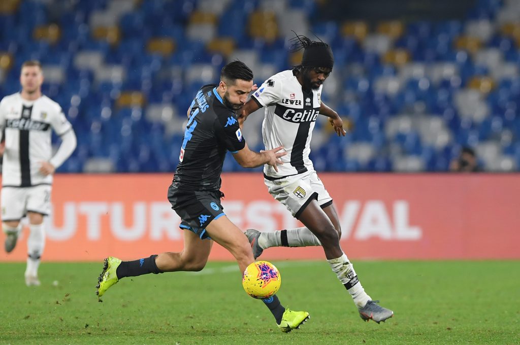 Parma-Napoli, le probabili formazioni