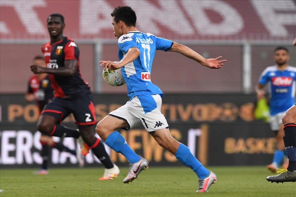 Lozano Genoa-Napoli