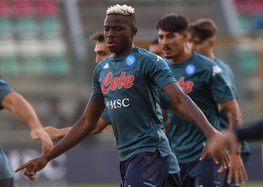 Napoli allenamento mattutino