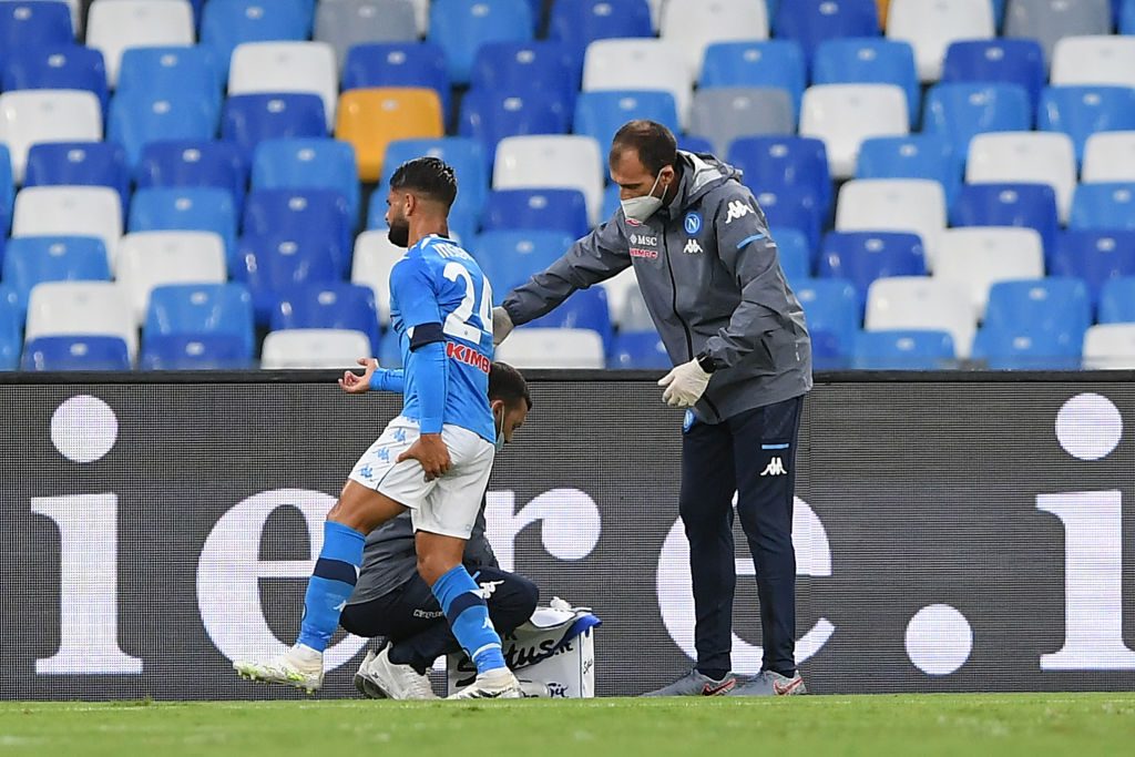 insigne recupero infortunio