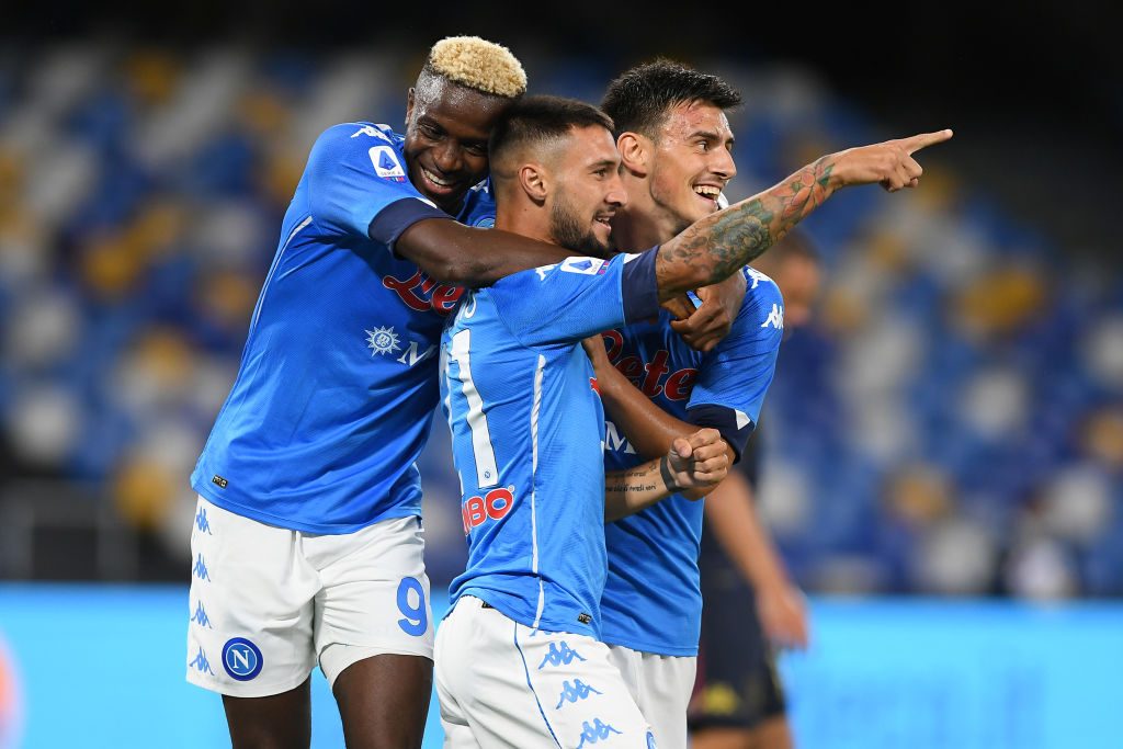 Napoli, Juventus, modulo