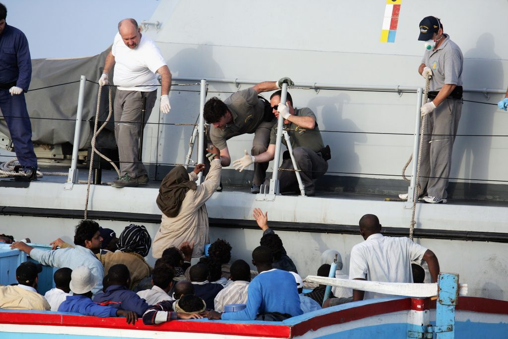 Illegal Immigrants Try To Enter Europe