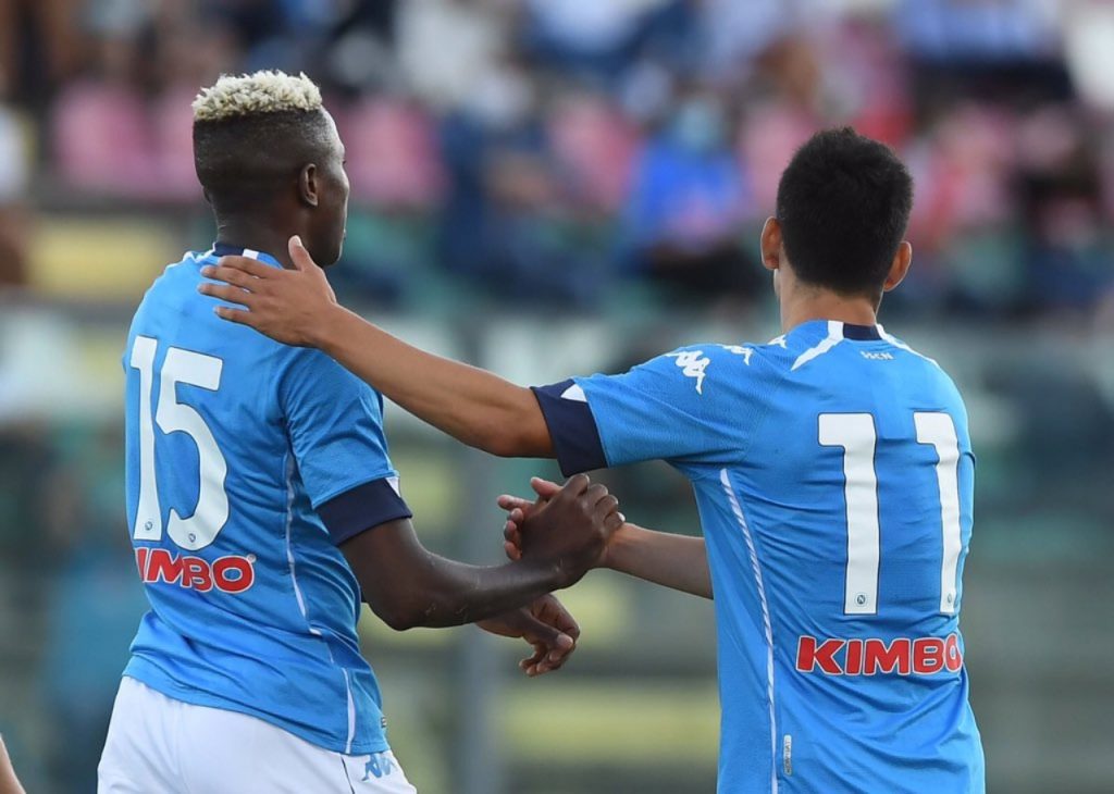 Lozano Parma Napoli