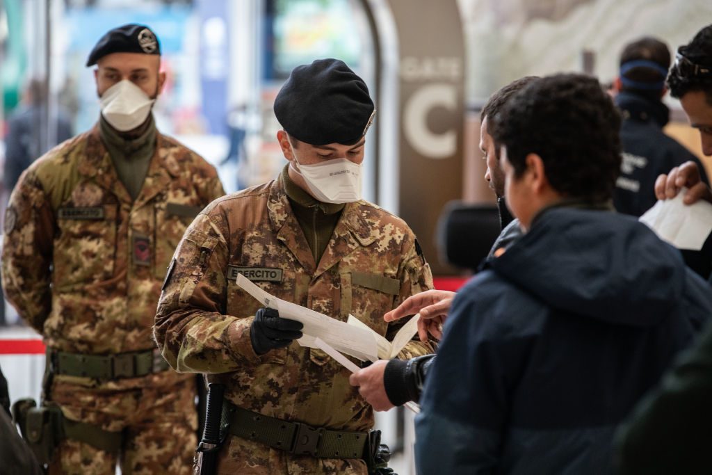 Italy Clamps Down On Public Events And Travel To Halt Spread Of Coronavirus