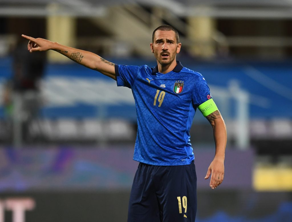 bonucci infortunio