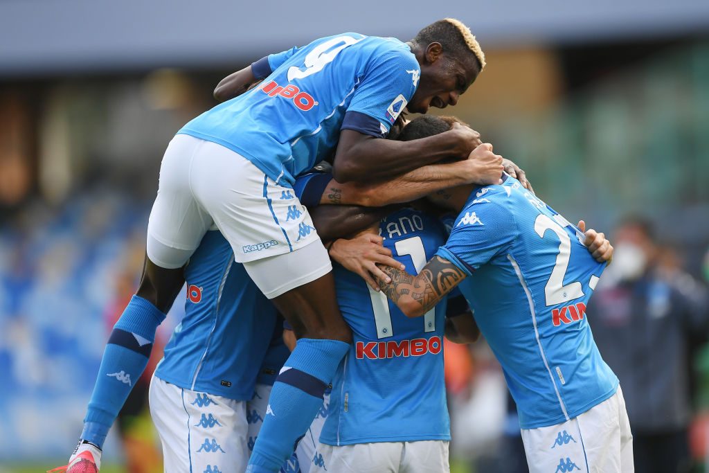 benevento napoli probabili