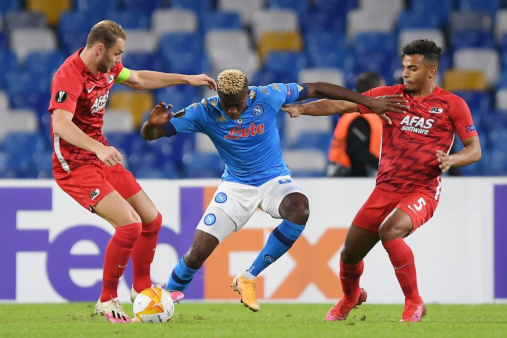 SSC Napoli v AZ Alkmaar: Group F - UEFA Europa League
