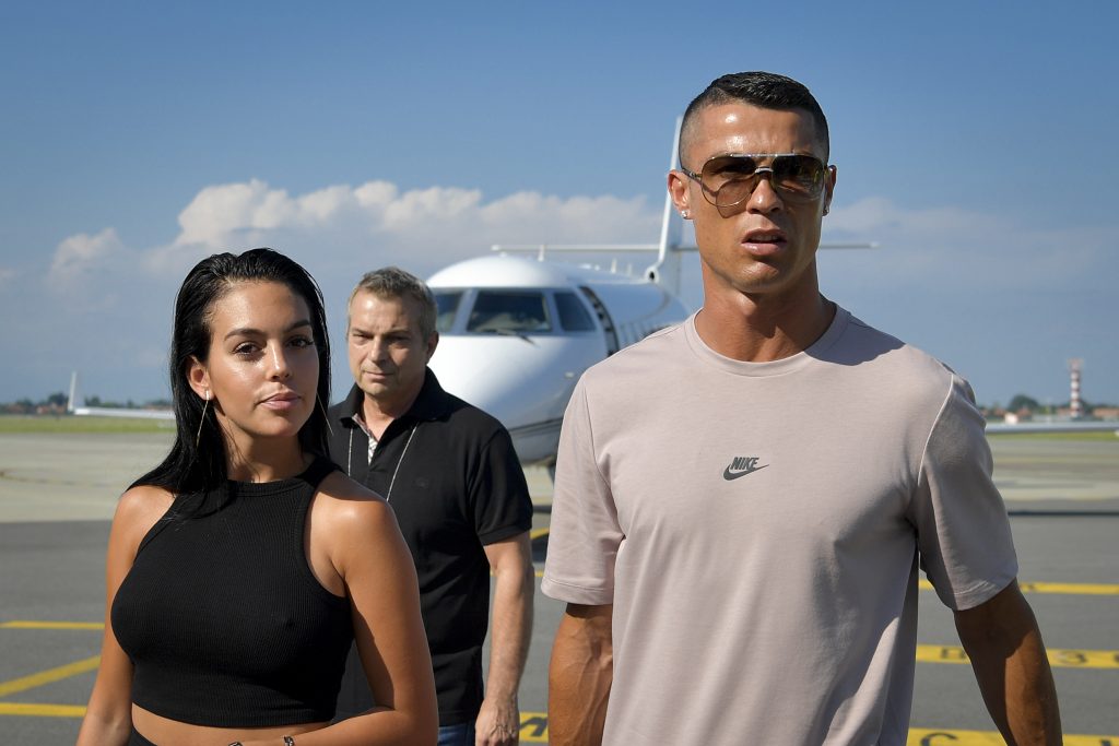 CR7 e Goergina