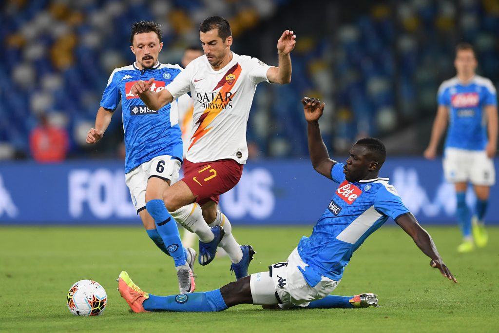 napoli roma probabile