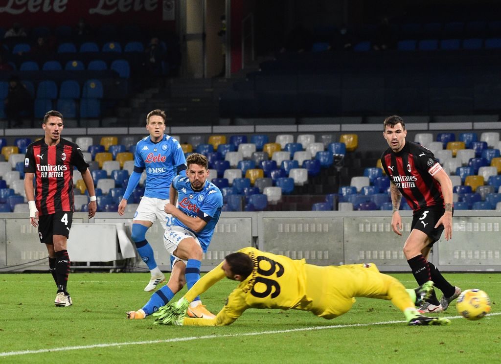 SSC Napoli v AC Milan - Serie A