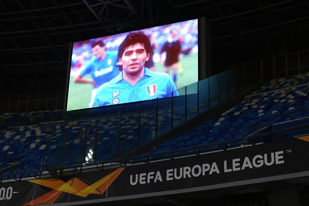 maradona spartak napoli italia