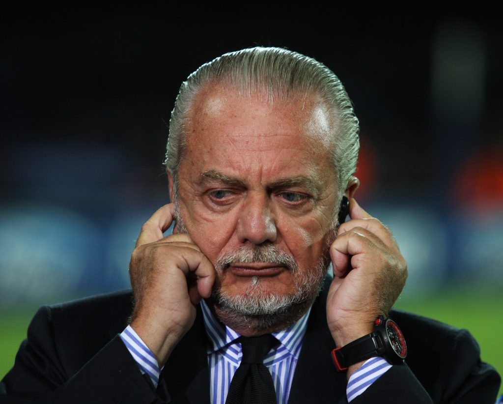 de laurentiis diritti tv napoli