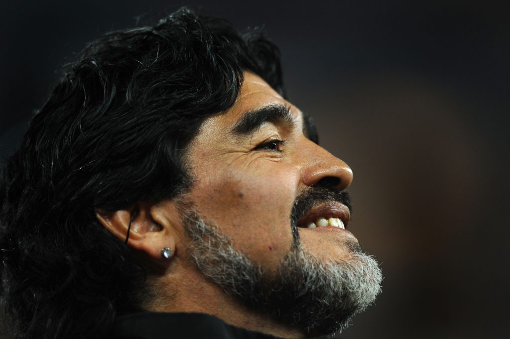 maradona napoli pallone