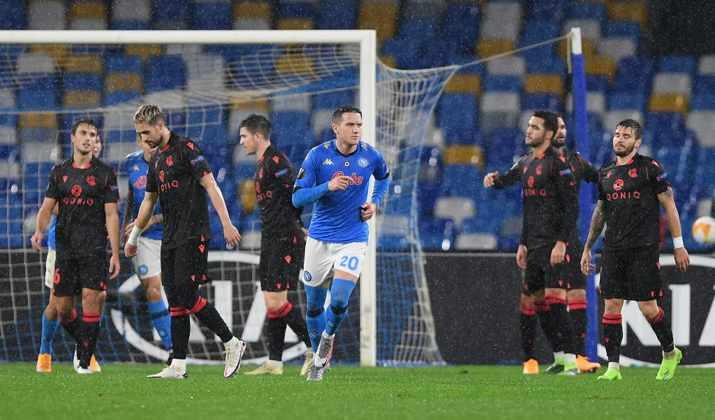 SSC Napoli v Real Sociedad: Group F - UEFA Europa League