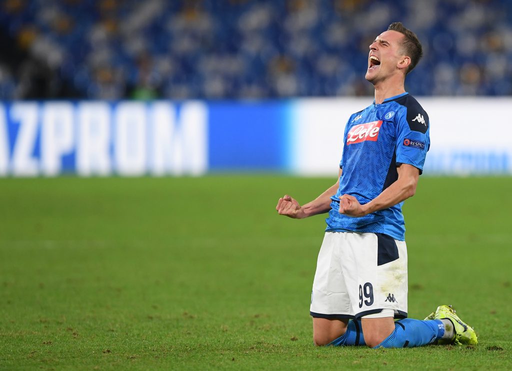 SSC Napoli v KRC Genk: Group E - UEFA Champions League