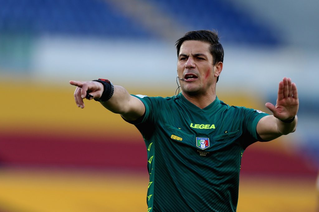 napoli arbitro moviola
