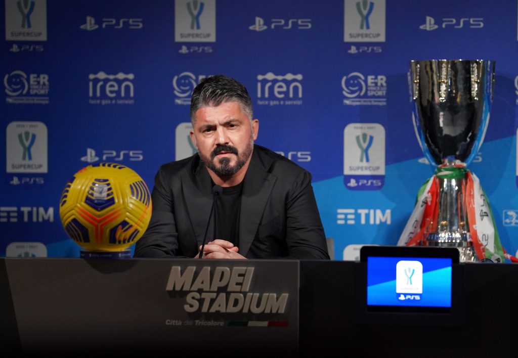 Supercoppa Juve Napoli gattuso