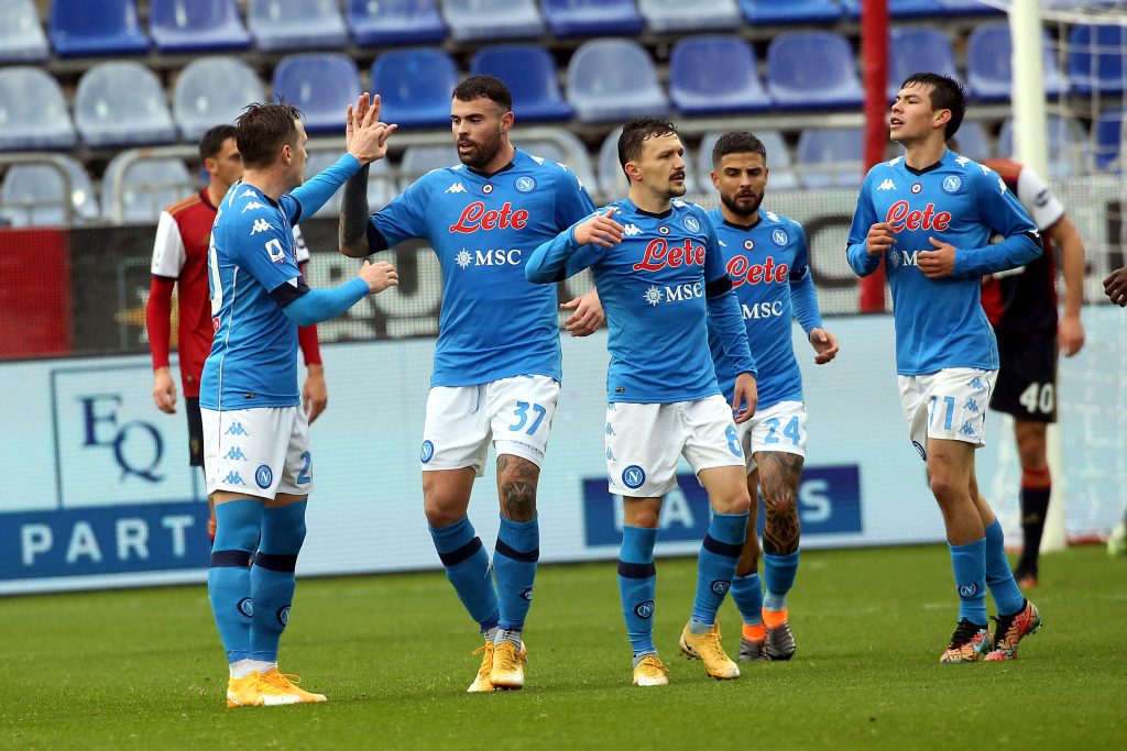napoli pagelle