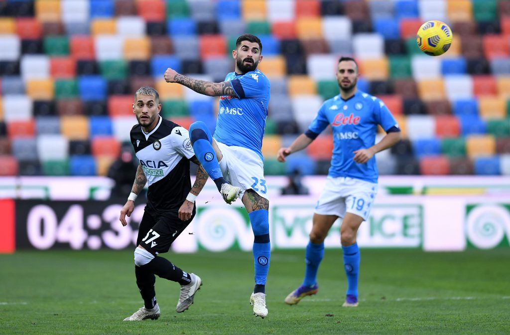 Napoli Udinese precedenti