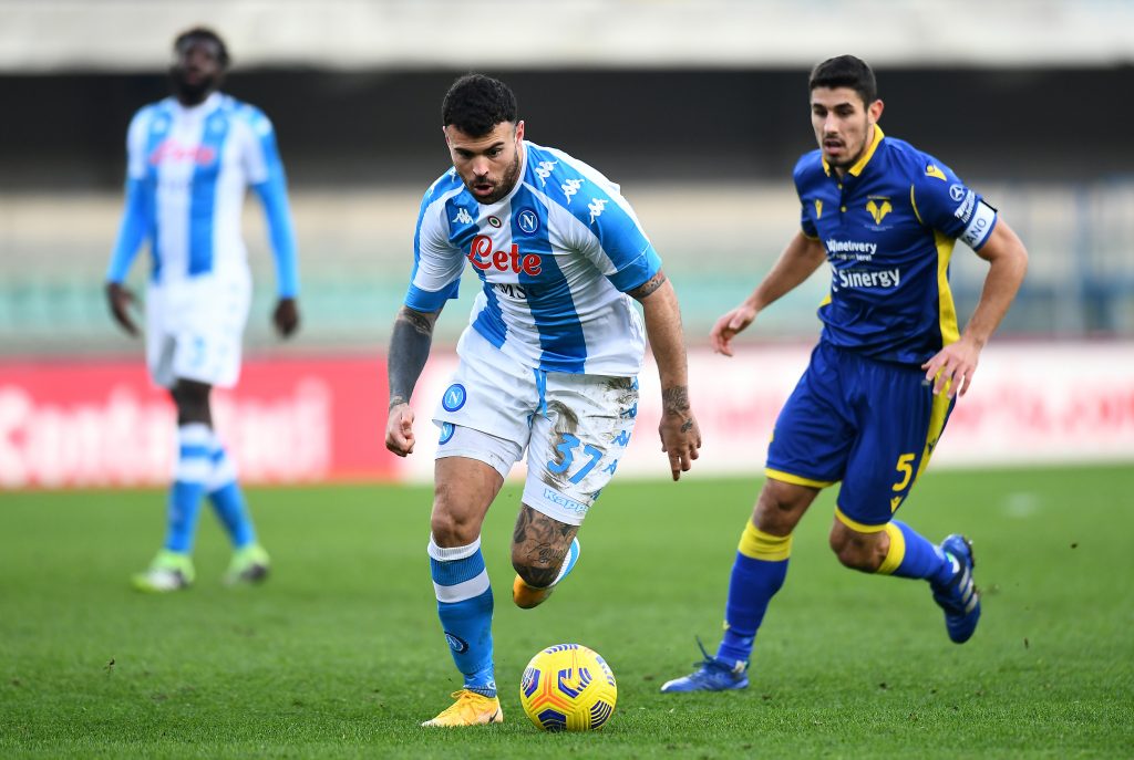 Hellas Verona Napoli, Petagna