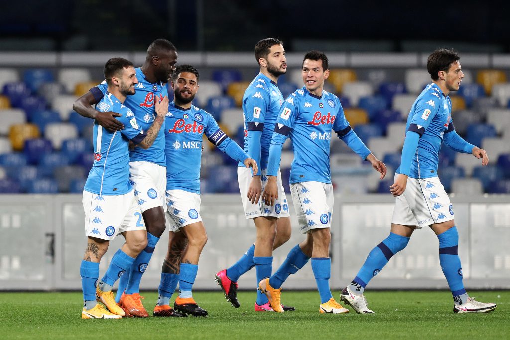 SSC Napoli v Spezia Calcio - Coppa Italia