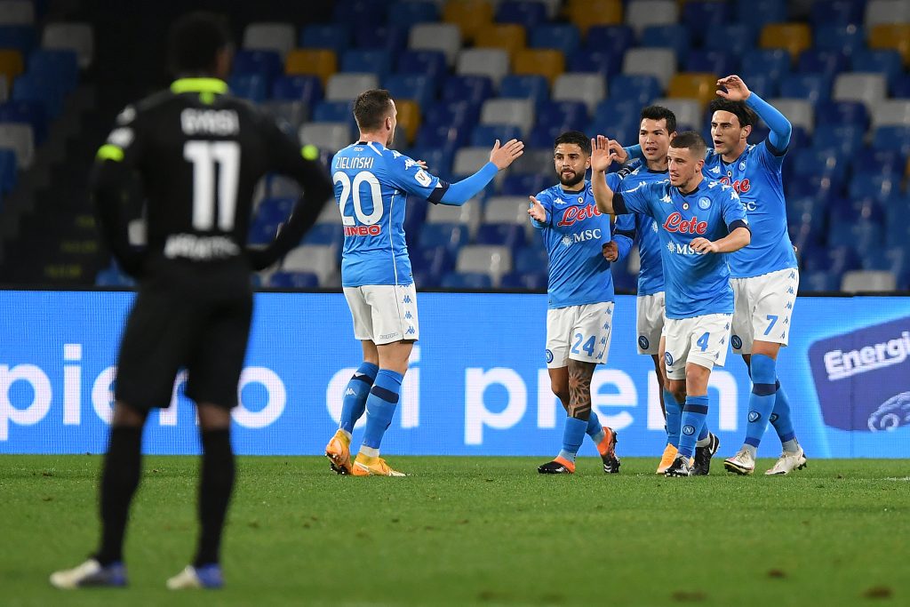 SSC Napoli v Spezia Calcio - Coppa Italia