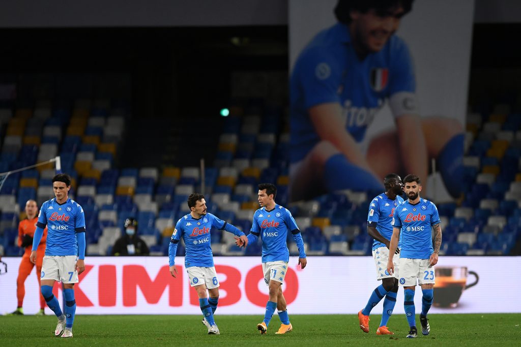 SSC Napoli v Spezia Calcio - Coppa Italia