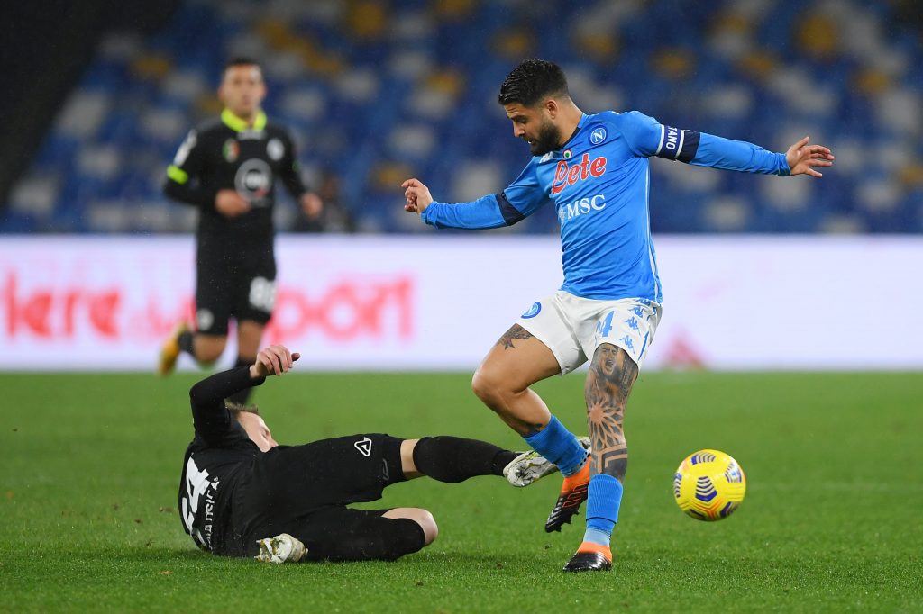 SSC Napoli v Spezia Calcio - Coppa Italia