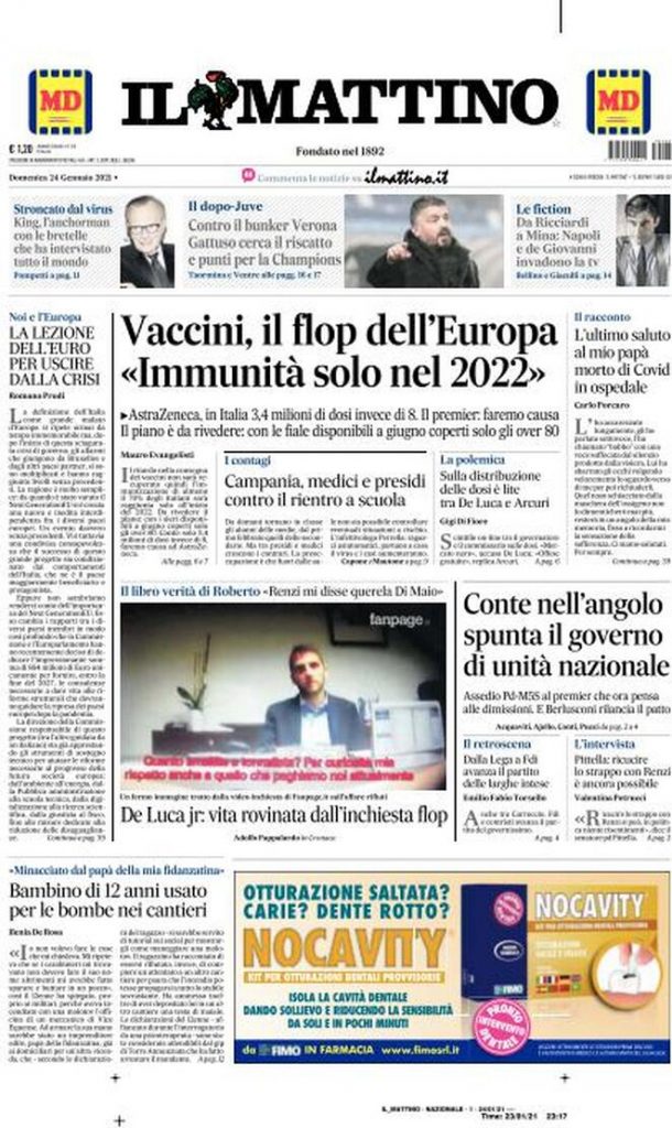 il-mattino-2021-01-24-600caa7f58b15